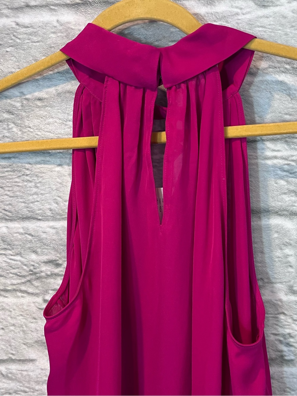 NWT Ramy Brook Women’s size Large Trinity Silk Tank Top In Radia - Picture 8 of 15